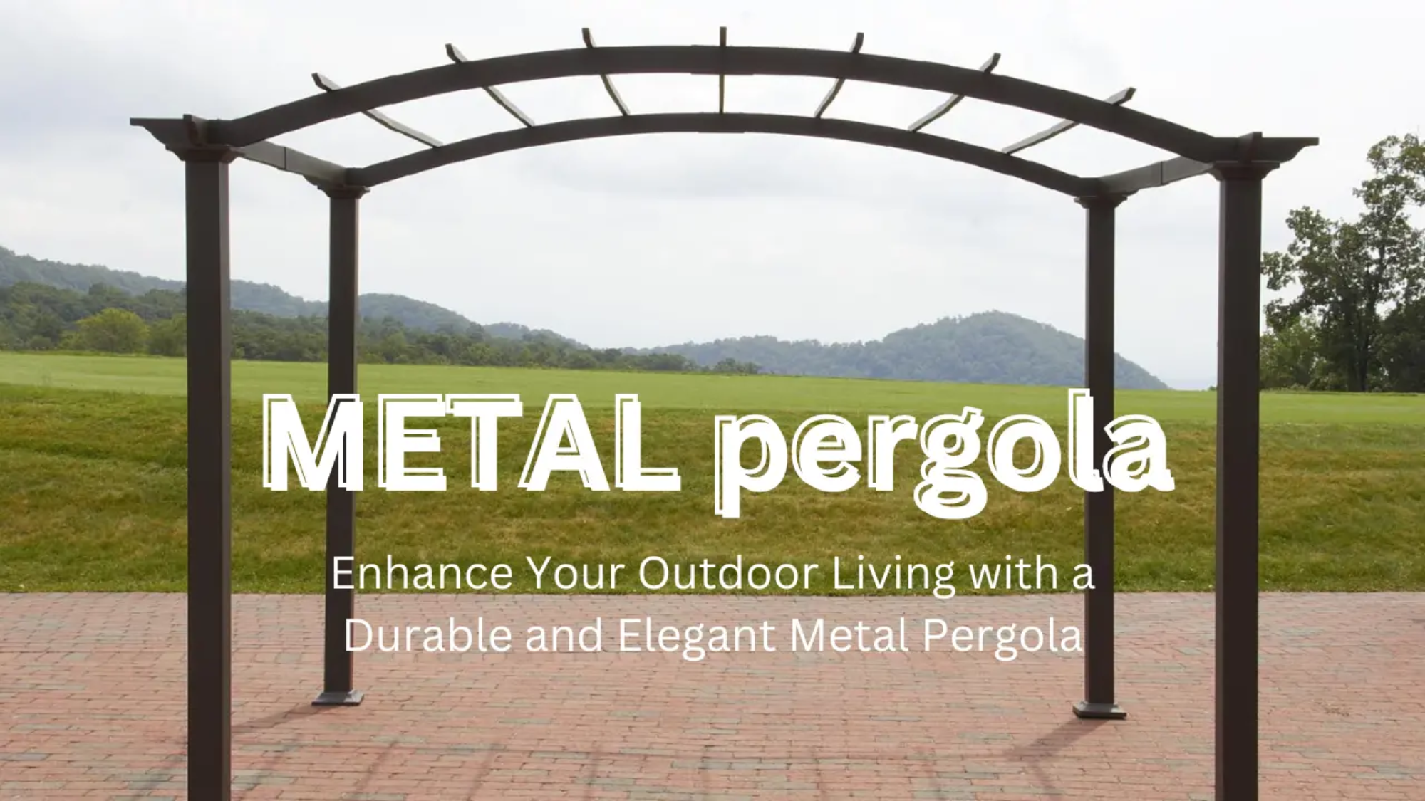 Metal Pergola