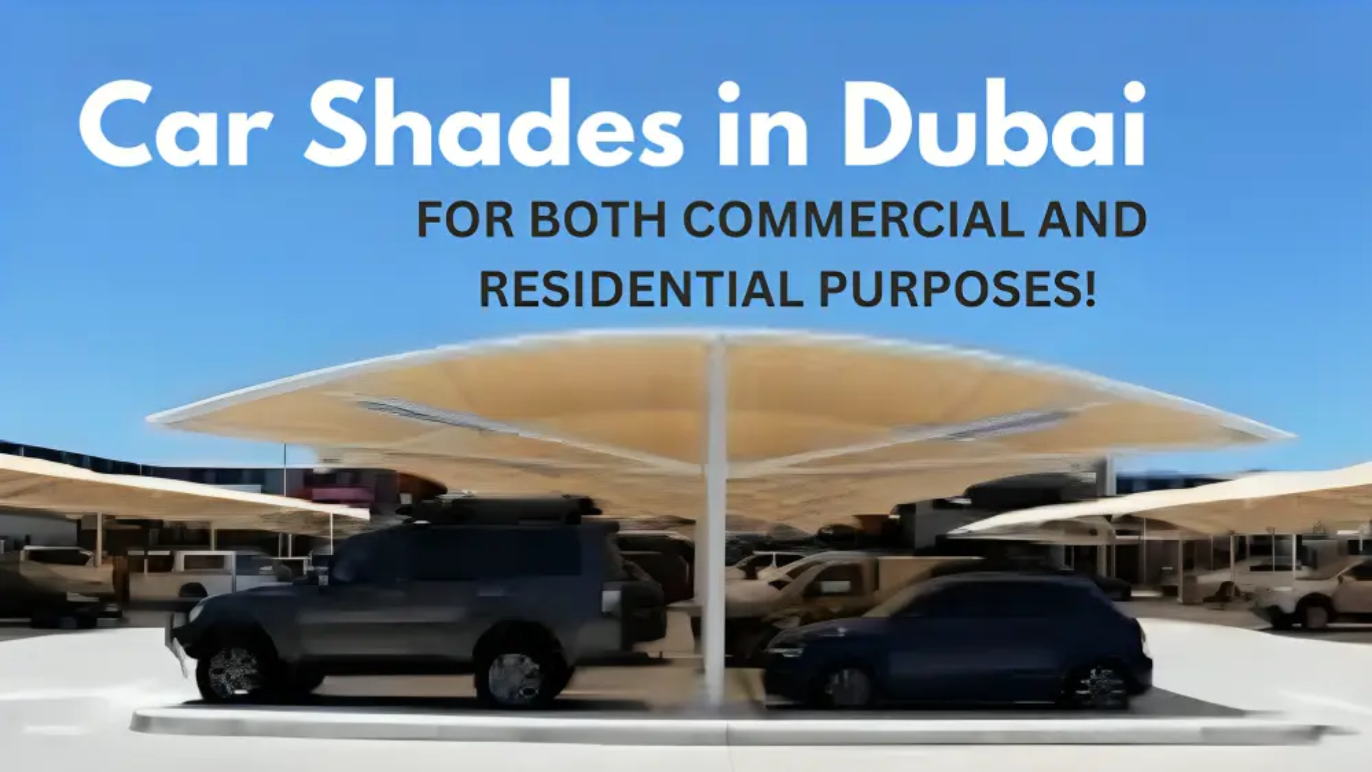 car shades dubai