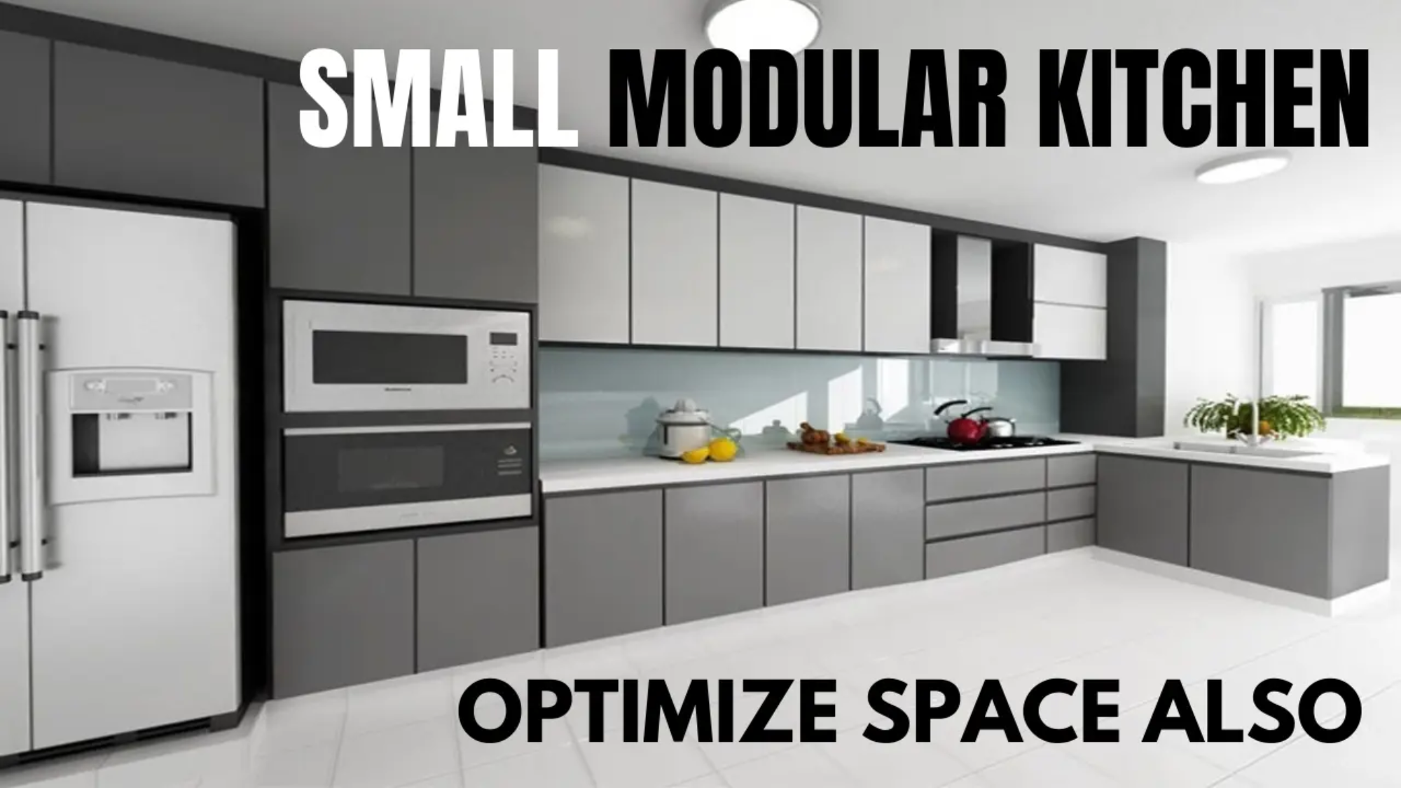 Small Modular Kitchen