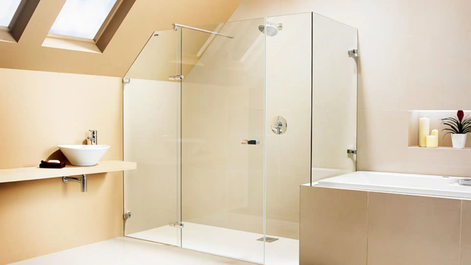 Glass Shower Enclosure in Dubai