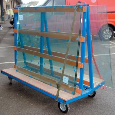glass handling trolley